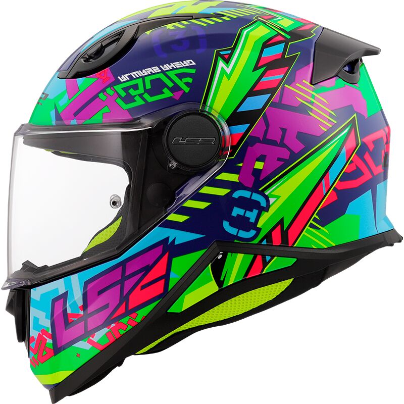 LS2 FF812 Kids Svent Blue Green