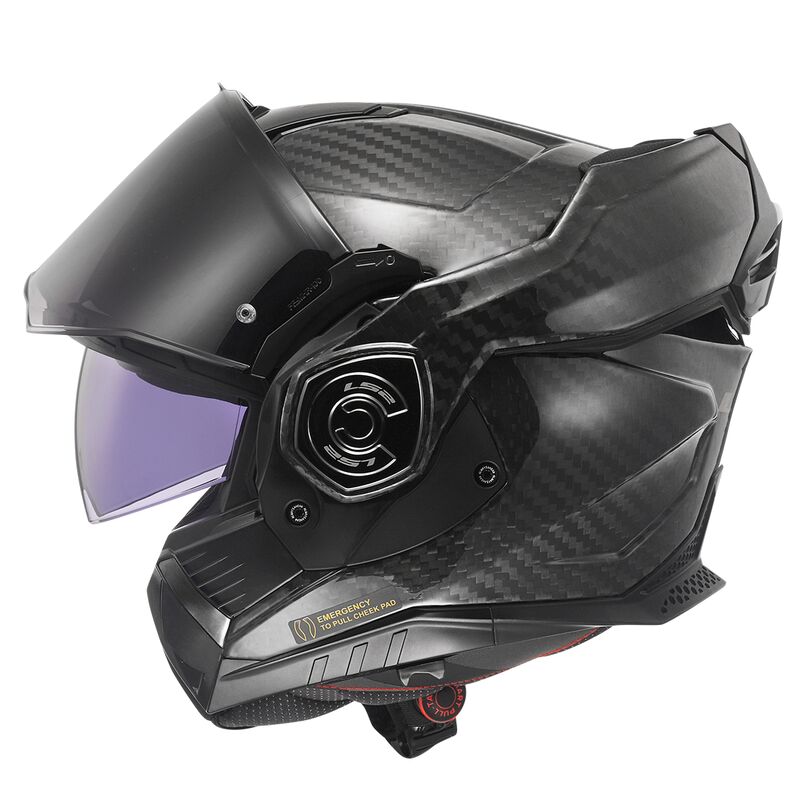 LS2 FF901 Advant X Carbon ECE 22.06 Solid Carbon
