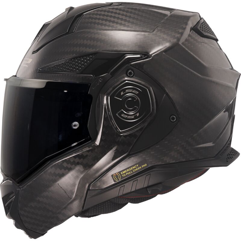 LS2 FF901 Advant X Carbon ECE 22.06 Solid Carbon