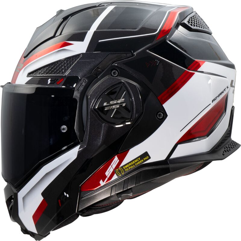 LS2 FF901 Advant X ECE 22.06 Spectrum Black / White / Red