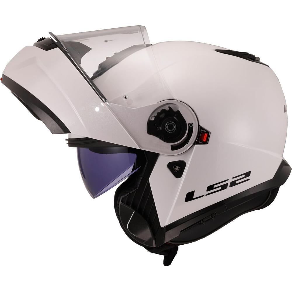 LS2 FF908 Strobe 2 ECE 22.06 Gloss White