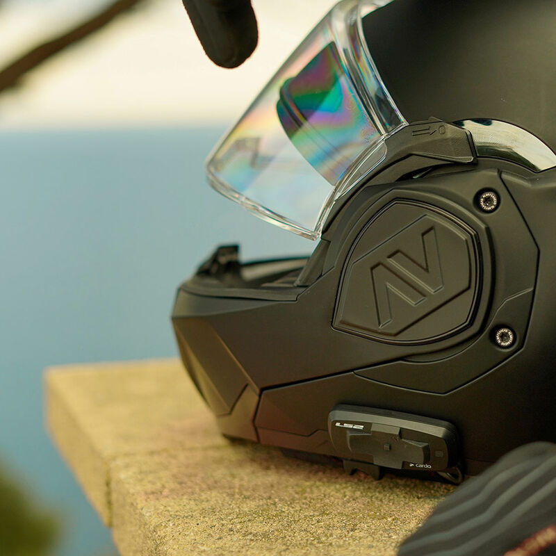 communicators for ls2 helmets LS2 Intercom 4X UCS Bluetooth Communication System Black FREE Delivery