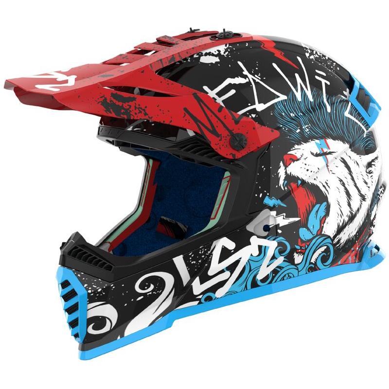 LS2 MX437J Fast Evo 2 Mini Junior ECE 22.06 Starmaw Black
