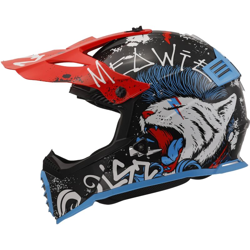 LS2 MX437J Fast Evo 2 Mini Junior ECE 22.06 Starmaw Black