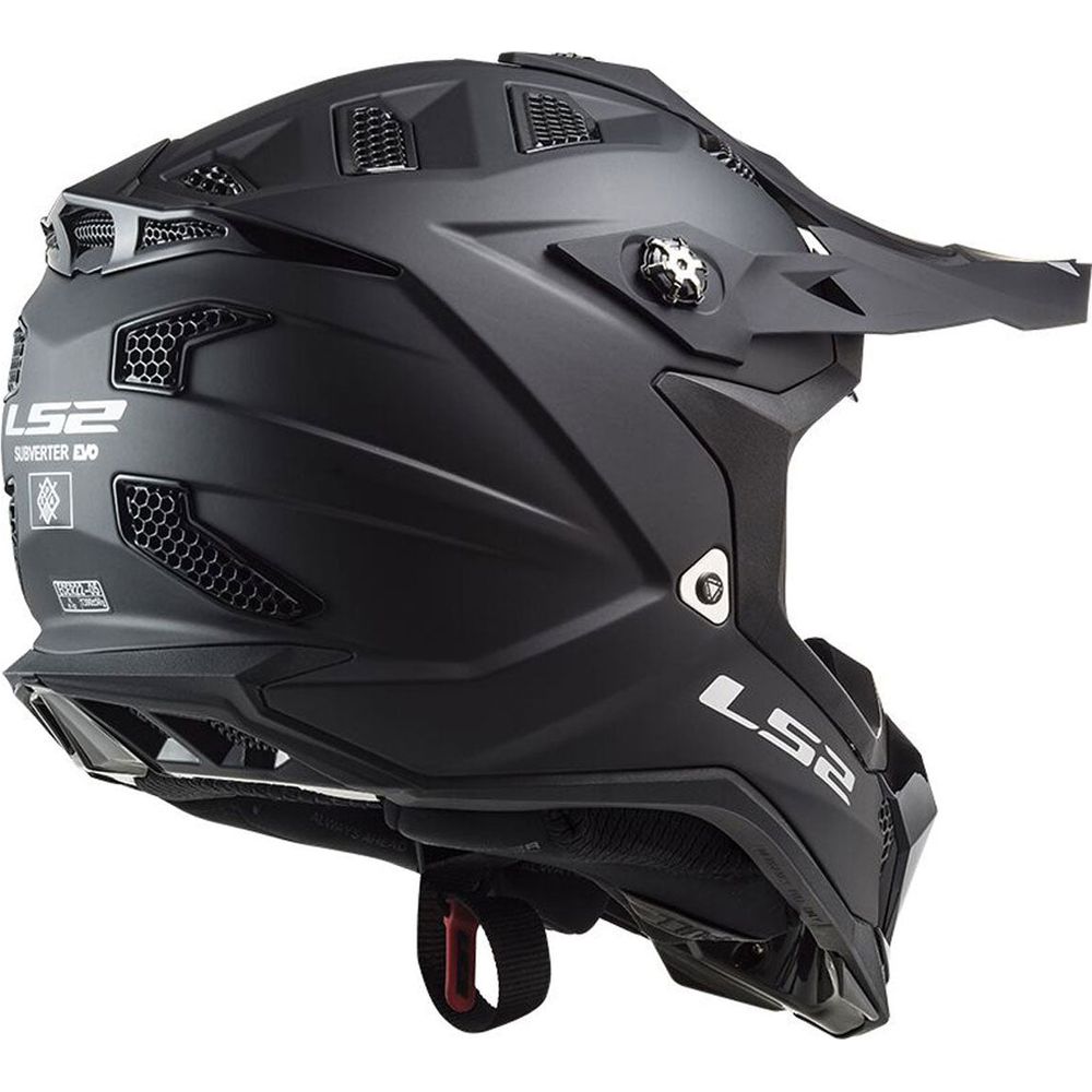 LS2 MX700 Subverter Evo 2 ECE 22.06 Noir Black