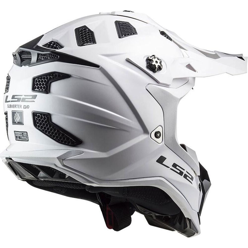 LS2 MX700 Subverter Evo 2 ECE 22.06 Solid Gloss White