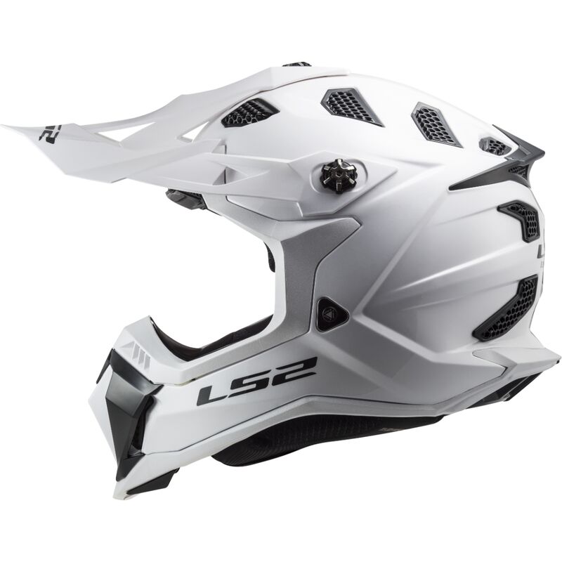 LS2 MX700 Subverter Evo 2 ECE 22.06 Solid Gloss White