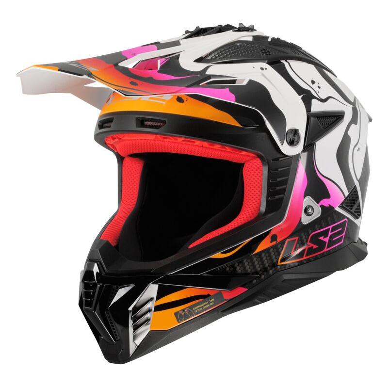 LS2 MX708 Fast 2 ECE 22.06 Wash White