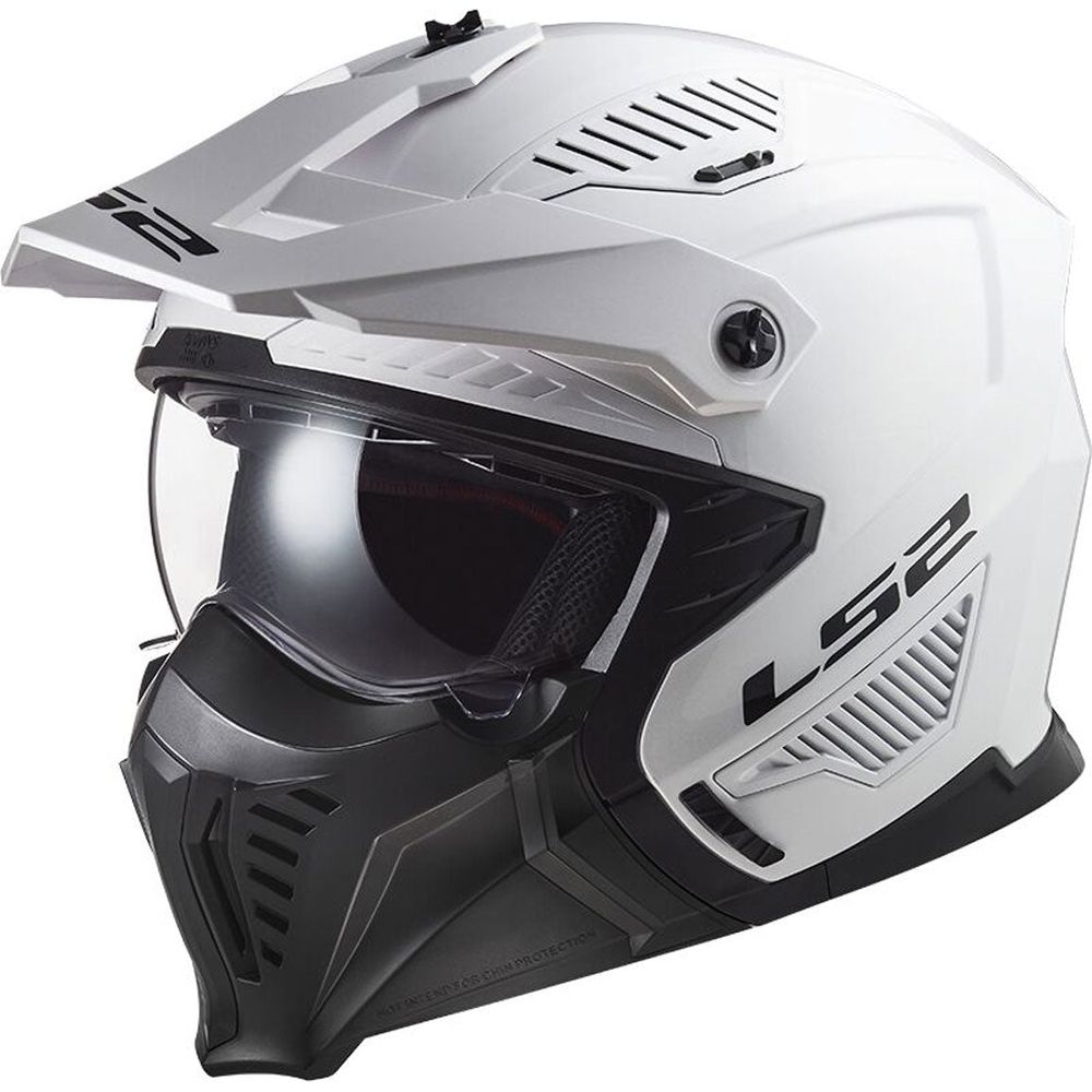 LS2 OF606 Drifter ECE 22.06 Solid White