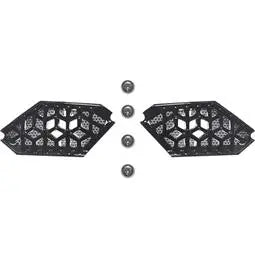 LS2 Top Air Vent Black For X Force MX703 Helmets  - FREE UK Shipping, FREE 365 Day Returns | Moto Central