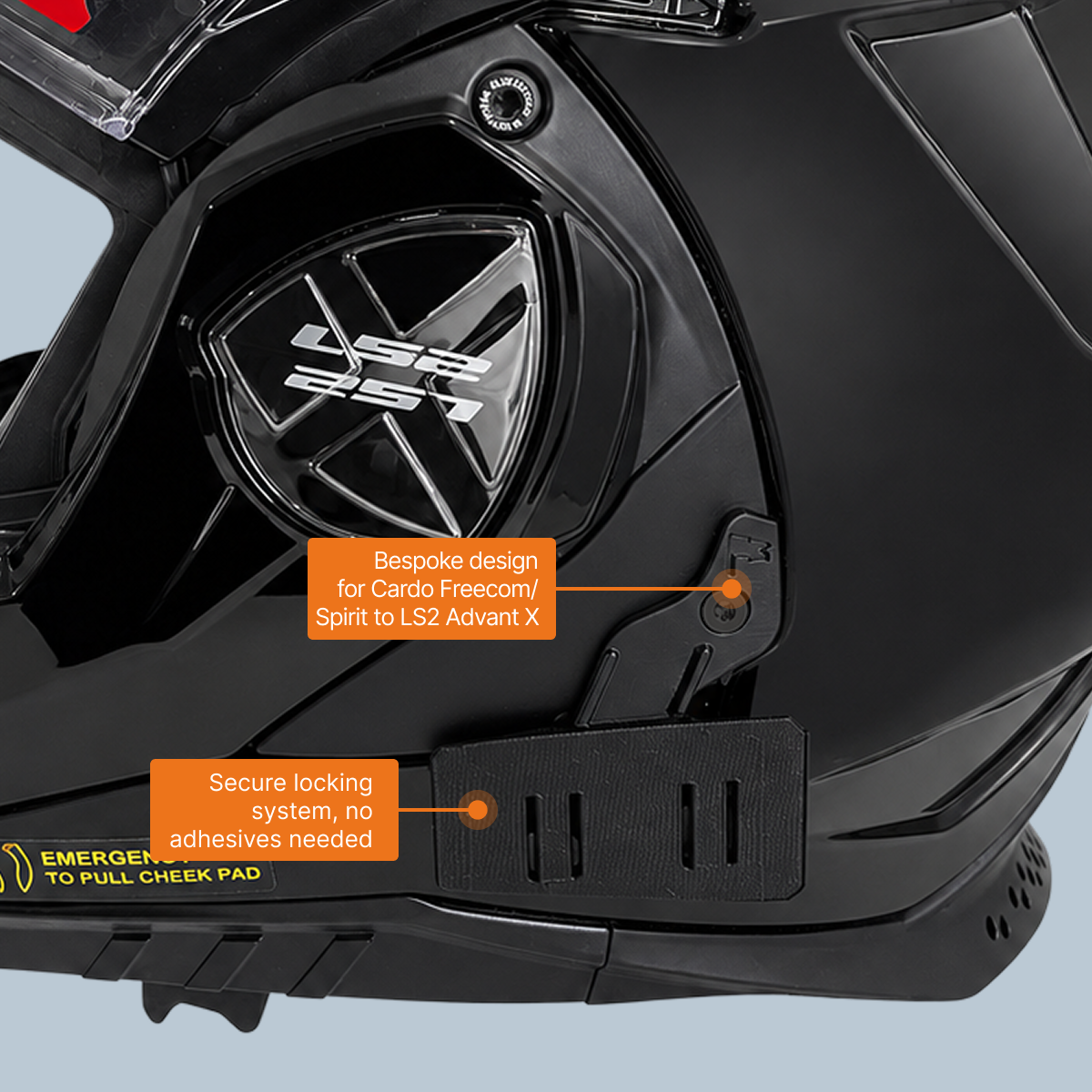 Tubs Jackson LS2 Advant X To Cardo Freecom / Spirit FREE UK Delivery, FREE 365 Day Returns | Moto Central