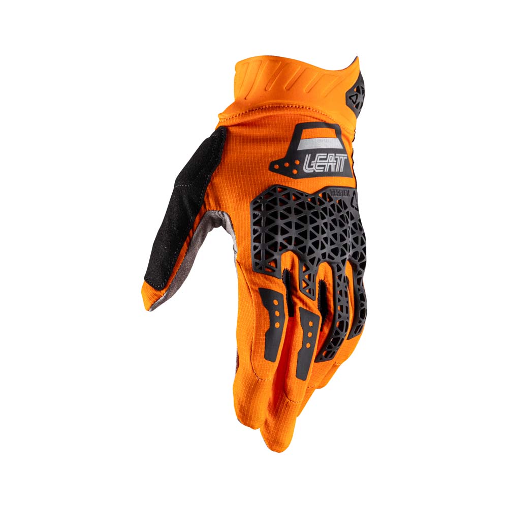Leatt ADV Rally 5.5 Textile Gloves Orange - FREE UK Delivery, FREE 365 Day Returns | Moto Central