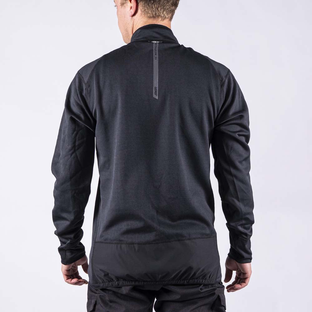 Leatt ADV 3.5 ThermaFlow Textile Jacket Stealth Black / Grey