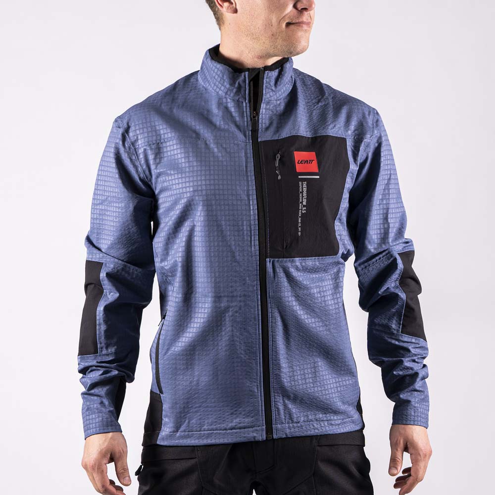 Leatt ADV 3.5 ThermaFlow Textile Jacket Midnight Blue