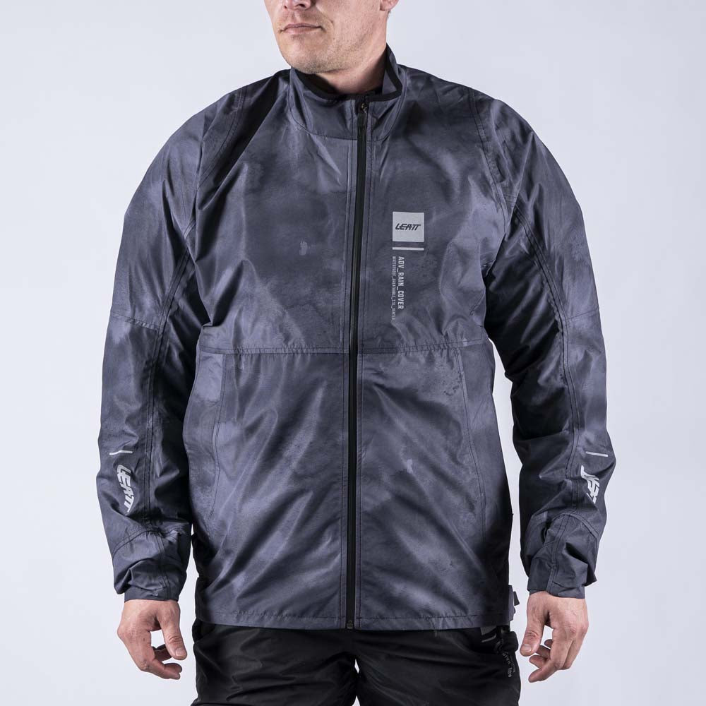 Leatt ADV Rain Cover Jacket Camo Black / Grey