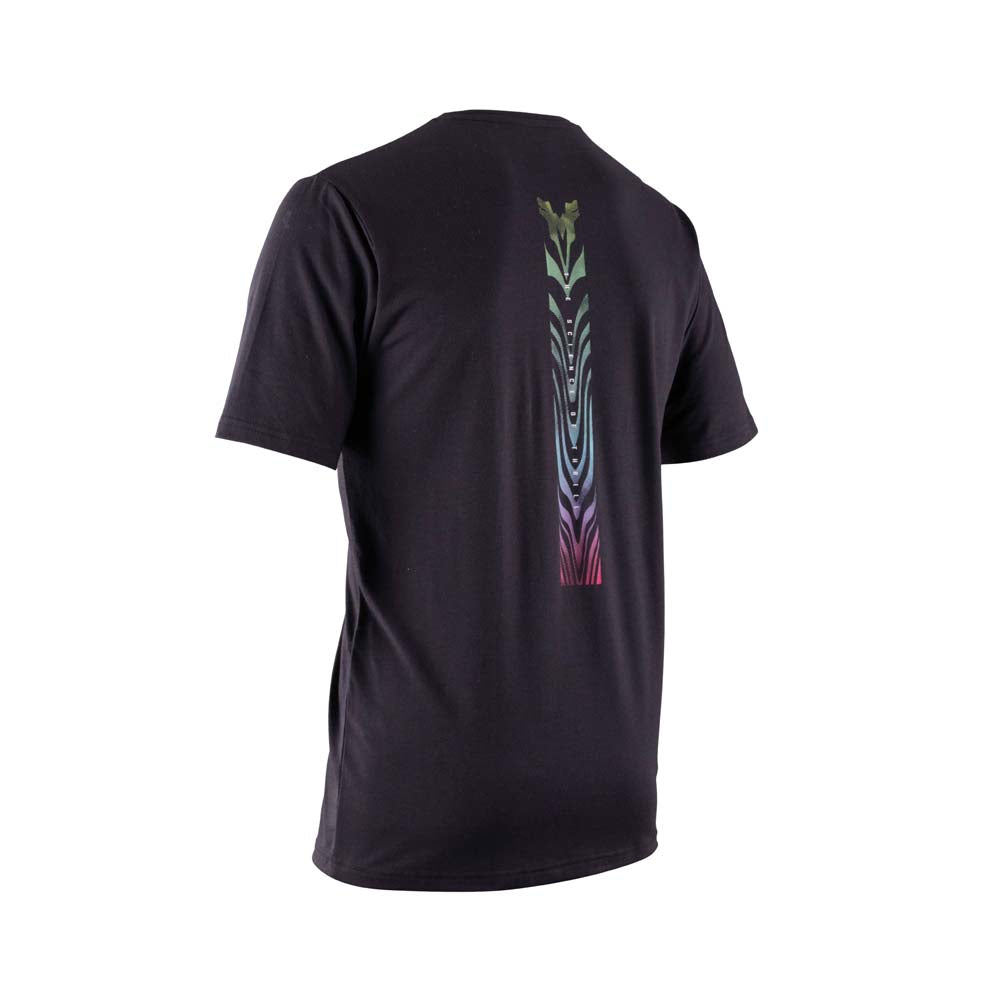 Leatt Core T-Shirt Black / Green - FREE UK Delivery, FREE 365 Day Returns | Moto Central