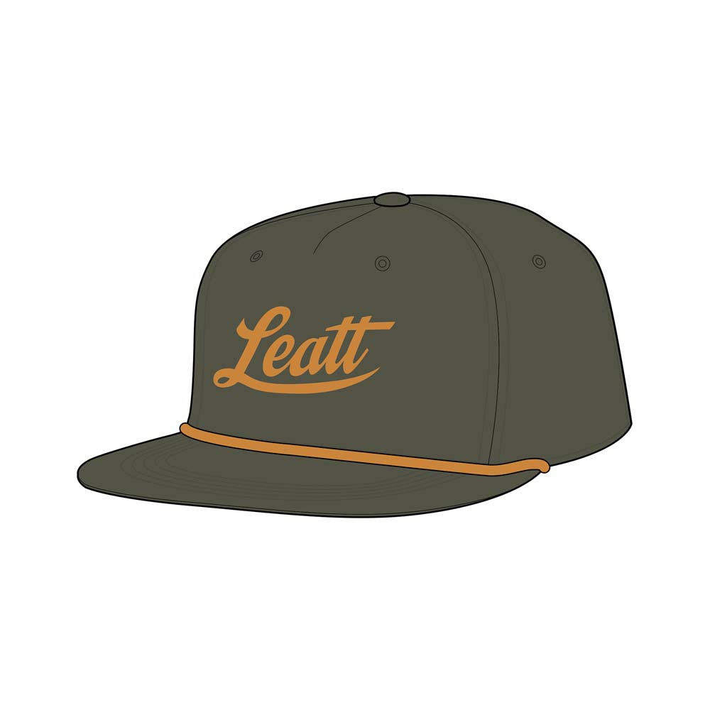 Leatt Retro Cap Moss Green - FREE UK Delivery, FREE 365 Day Returns | Moto Central