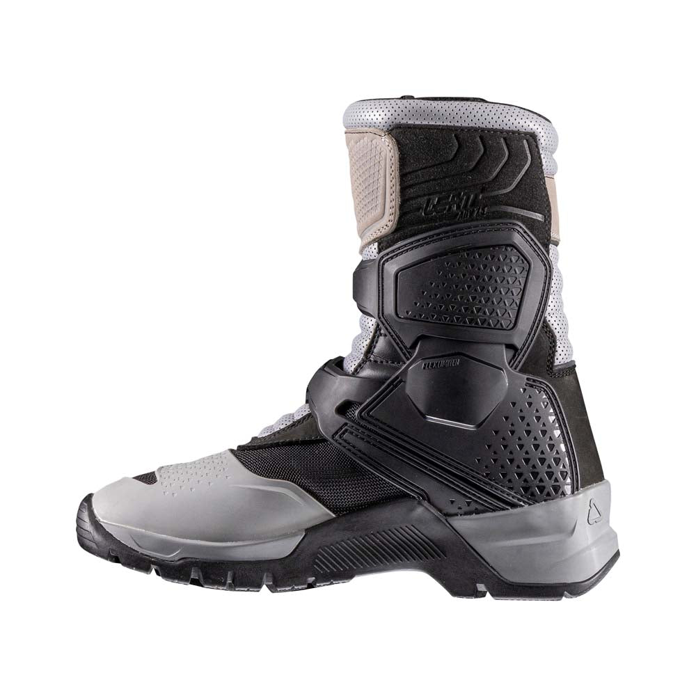 Leatt ADV X-Flow 7.5 Short Adventure Boots Black / Grey