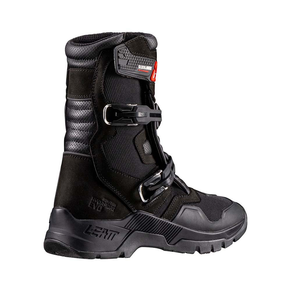 Leatt ADV X-Flow 7.5 Short Adventure Boots Black