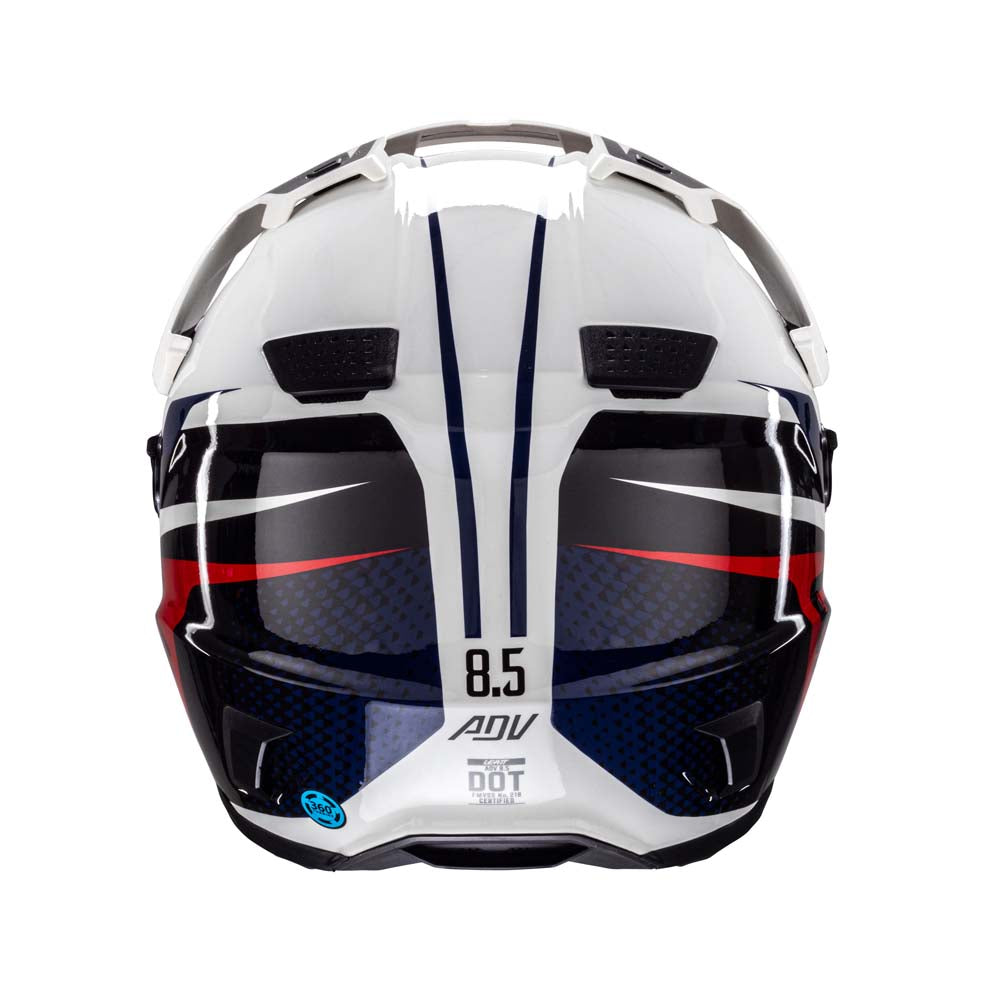 Leatt ADV 8.5 Helmet Kit Royal Blue / Red