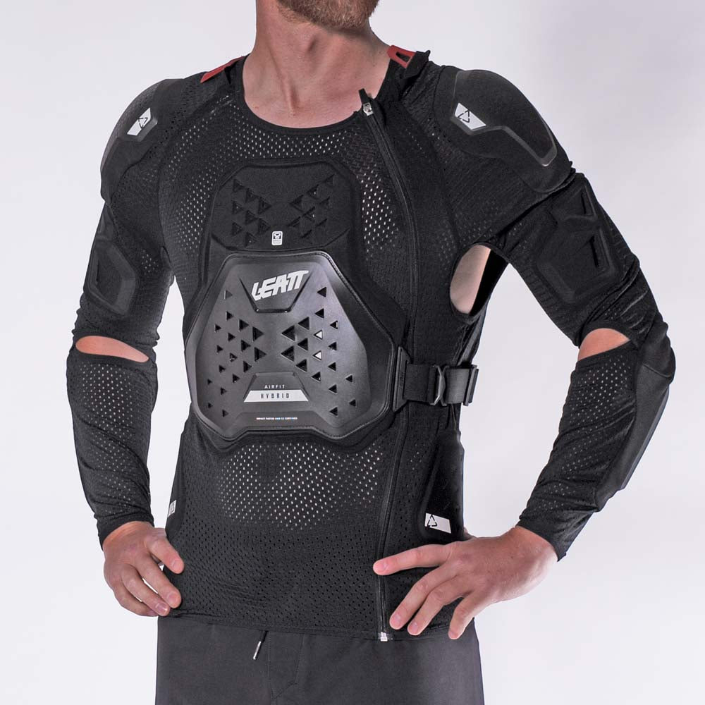 Leatt 3DF AirFit Hybrid Body Protector Black