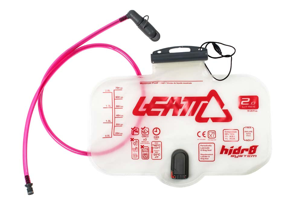 Leatt Bladder Flat CleanTech Horizontal With Tube And Bite Valve