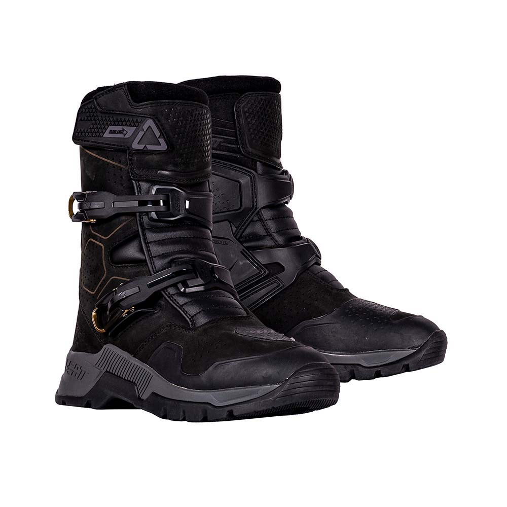 Leatt ADV HydraDri 7.5 Short Adventure Boots Stealth Black / Grey