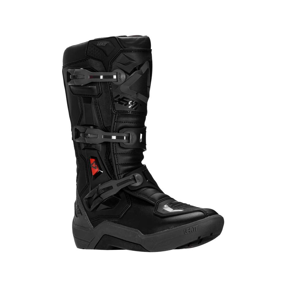 Leatt Moto 3.5 Junior Motocross Boots Stealth Black / Grey