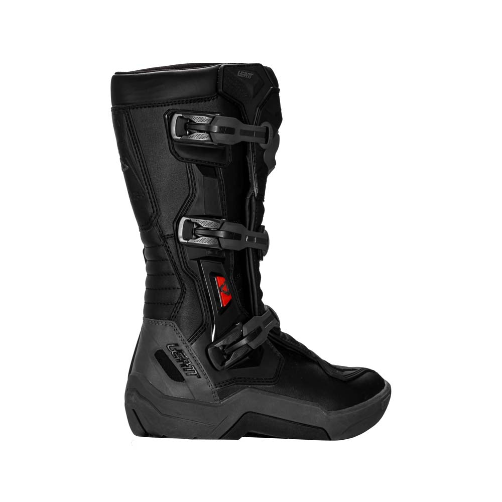 Leatt Moto 3.5 Junior Motocross Boots Stealth Black / Grey