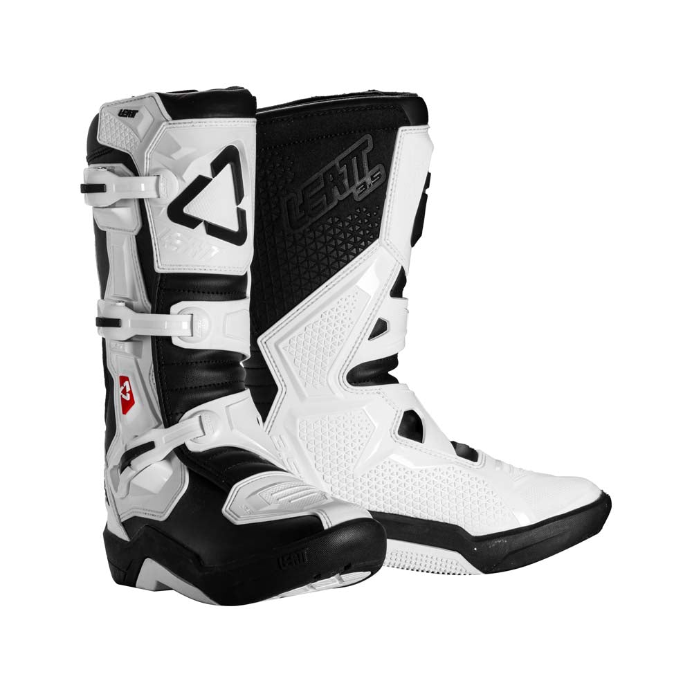 Leatt Moto 3.5 Junior Motocross Boots White