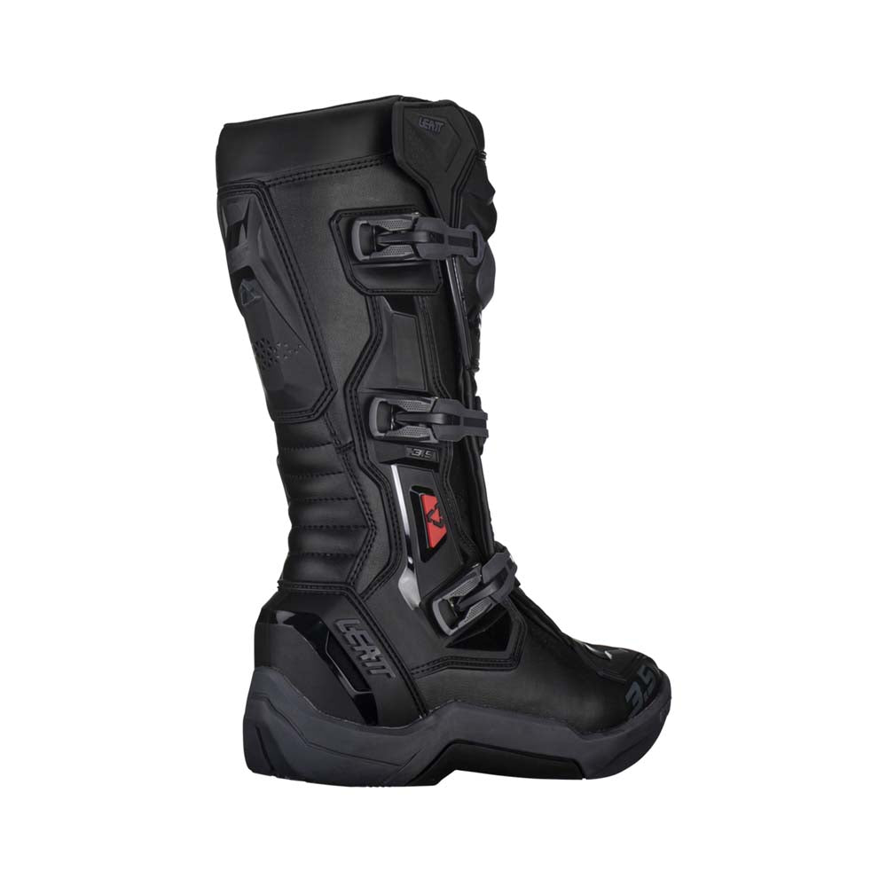 Leatt Moto 3.5 Motocross Boots Stealth Black / Grey