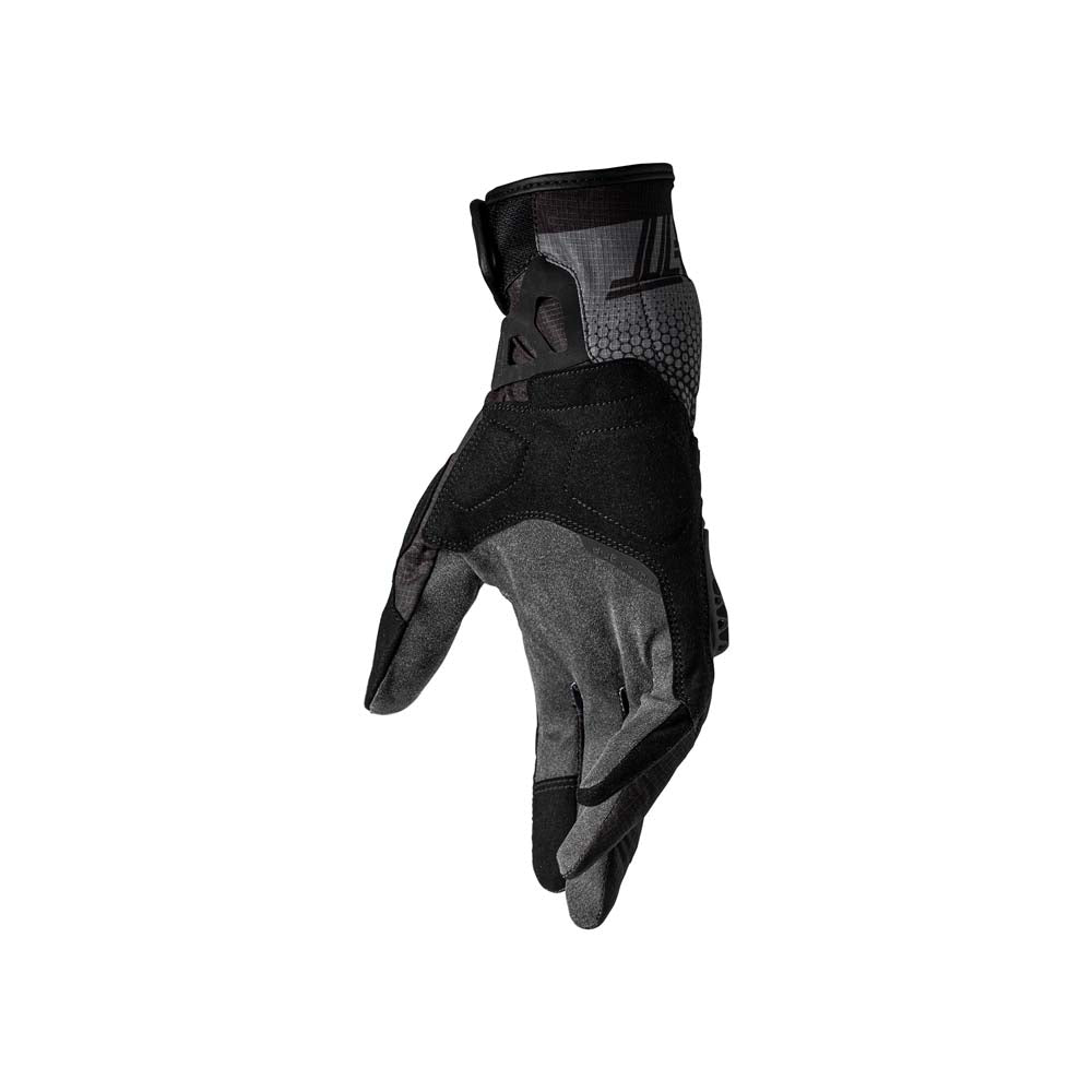 Leatt ADV HydraDri 5.5 Textile Gloves Stealth Black / Grey - FREE UK Delivery, FREE 365 Day Returns | Moto Central