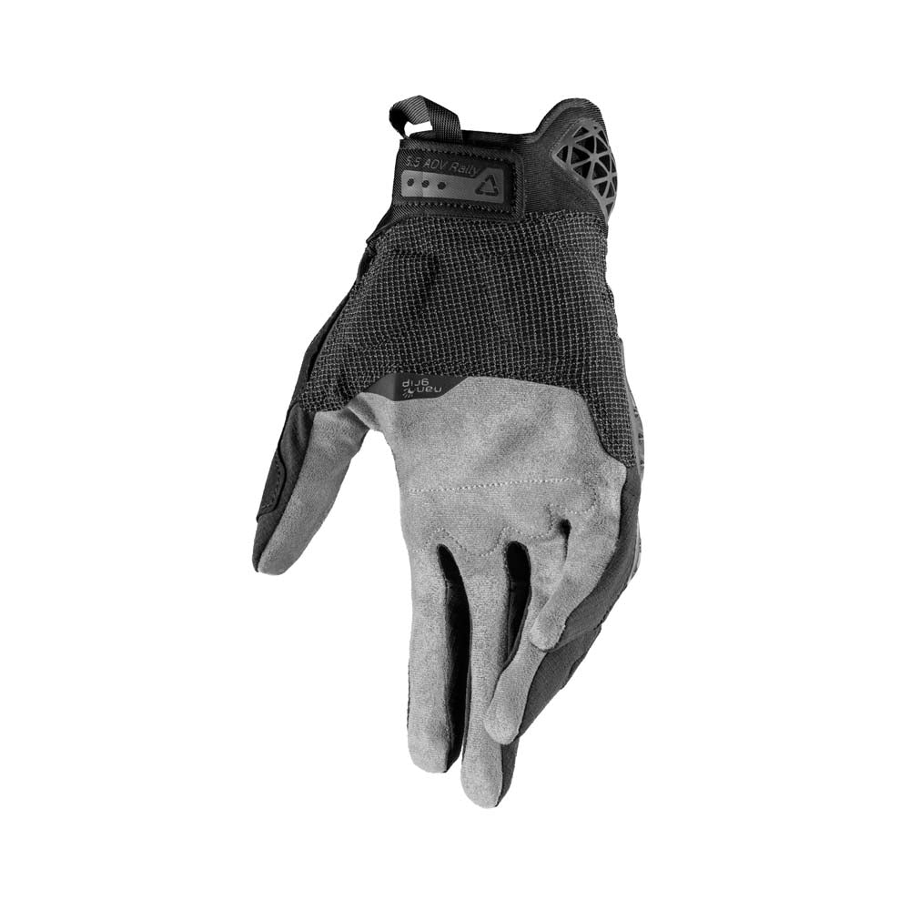 Leatt ADV Rally 5.5 Textile Gloves Stealth Black / Grey - FREE UK Delivery, FREE 365 Day Returns | Moto Central
