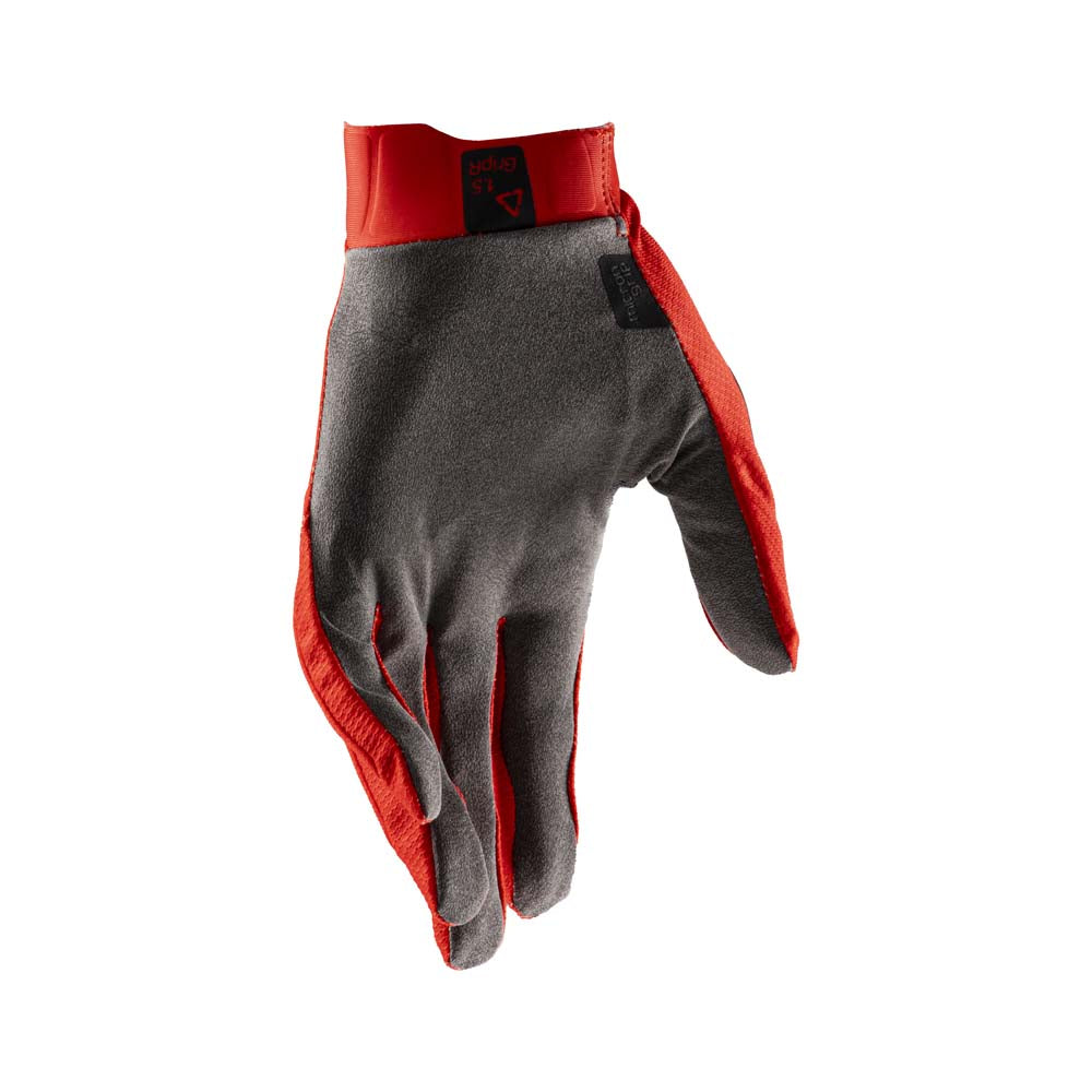 Leatt Moto 1.5 GripR Textile Gloves Red - FREE UK Delivery, FREE 365 Day Returns | Moto Central