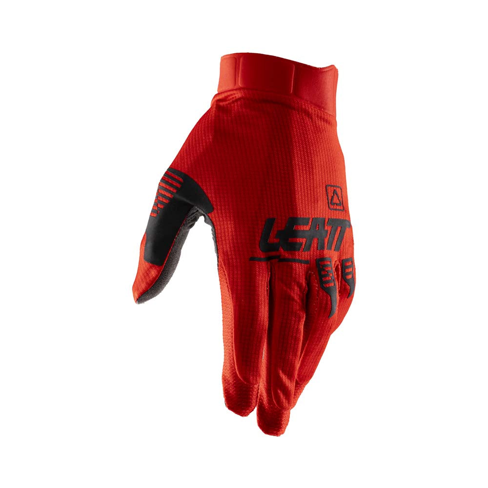 Leatt Moto 1.5 GripR Textile Gloves Red - FREE UK Delivery, FREE 365 Day Returns | Moto Central