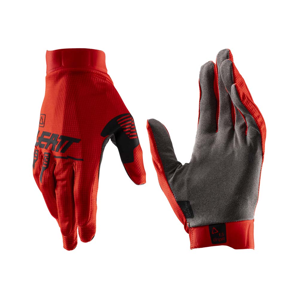 Leatt Moto 1.5 GripR Textile Gloves Red