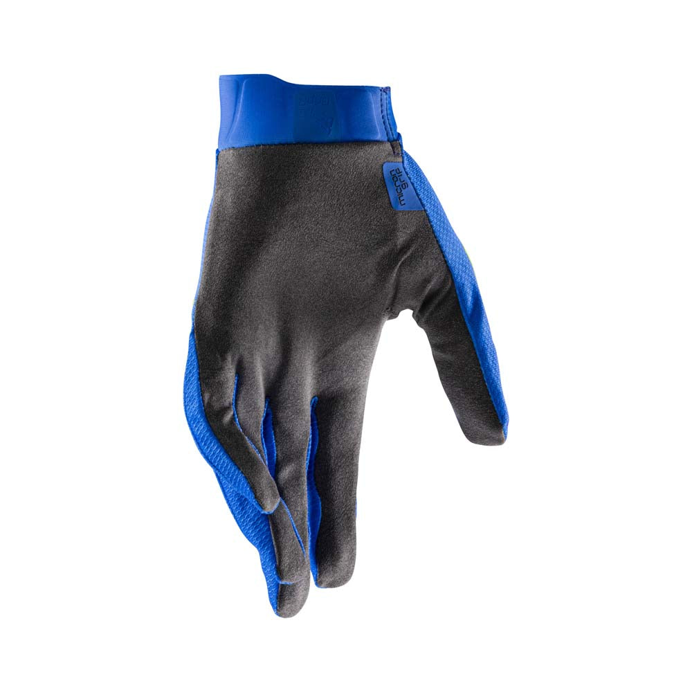 Leatt Moto 1.5 GripR Textile Gloves Blue left palm view