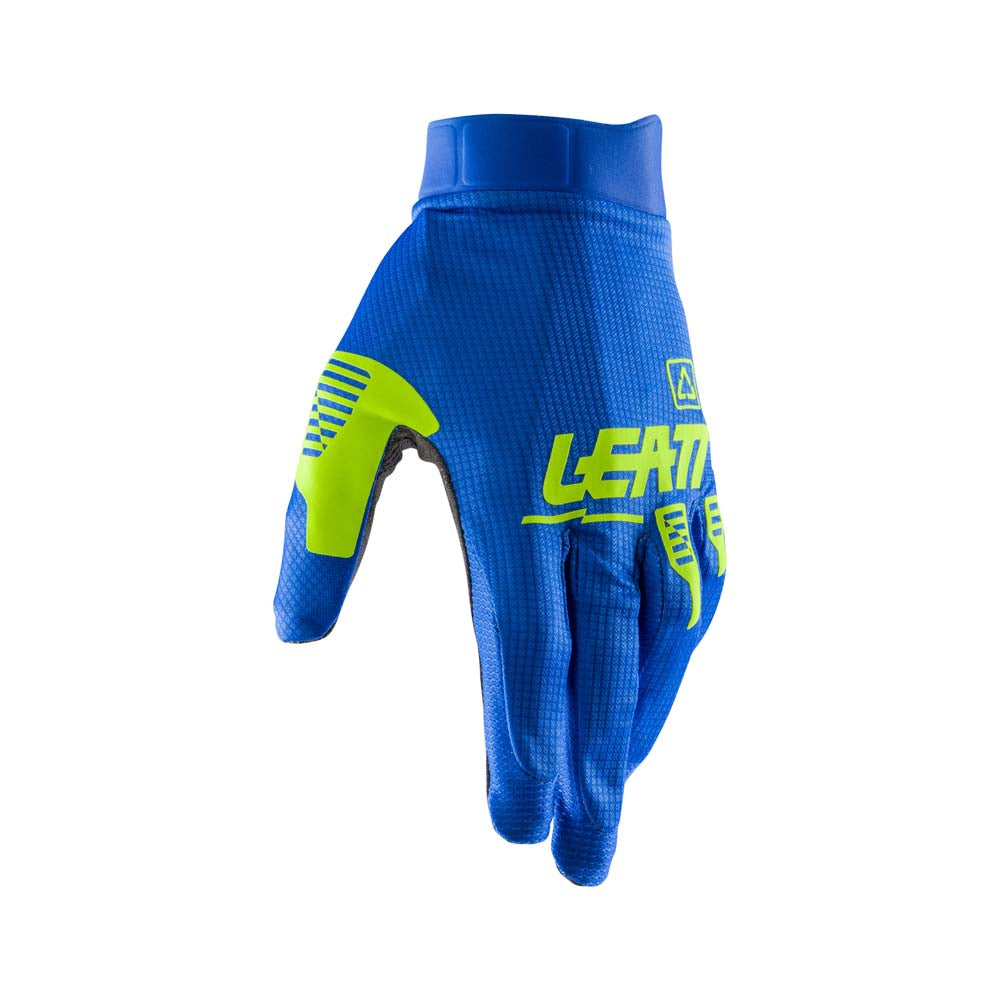 Leatt Moto 1.5 GripR Textile Gloves Blue left upper view