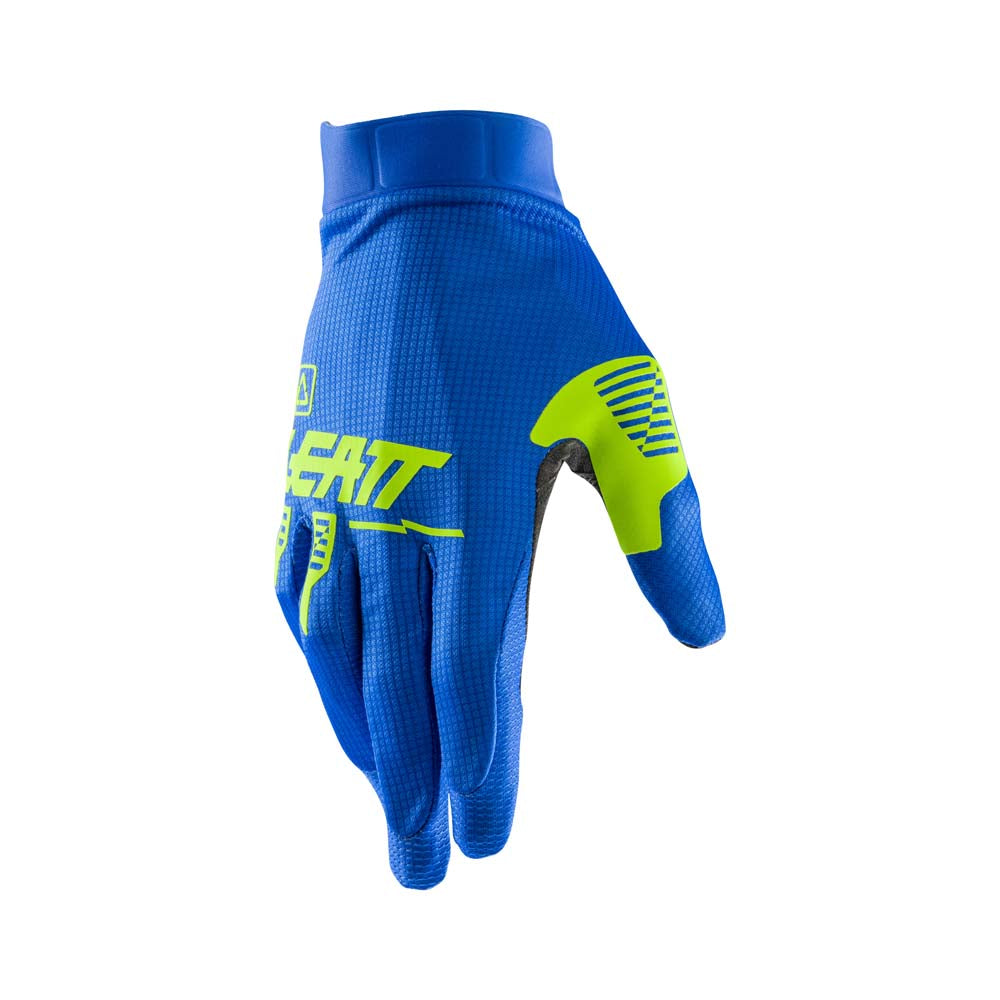 Leatt Moto 1.5 GripR Textile Gloves Blue right upper view