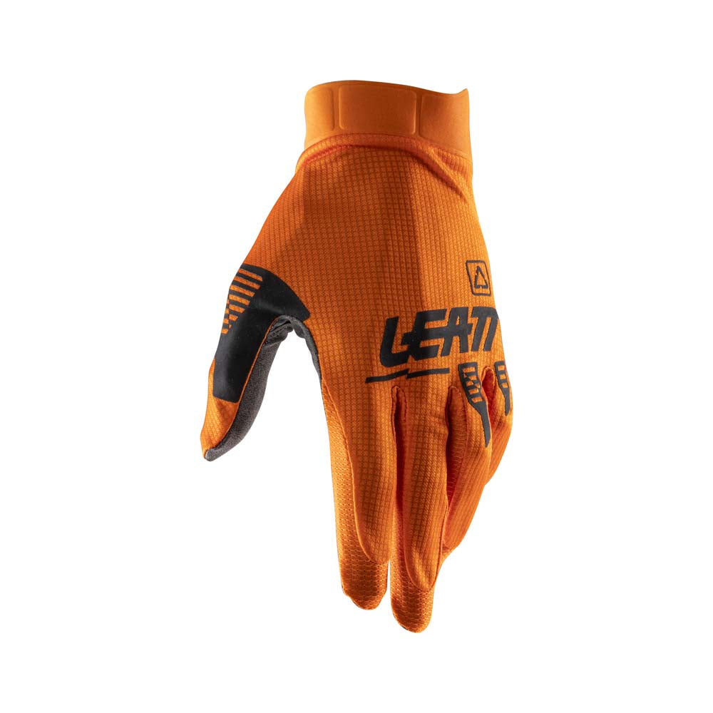 Leatt Moto 1.5 Mini Kids Textile Gloves Orange - FREE UK Delivery, FREE 365 Day Returns | Moto Central