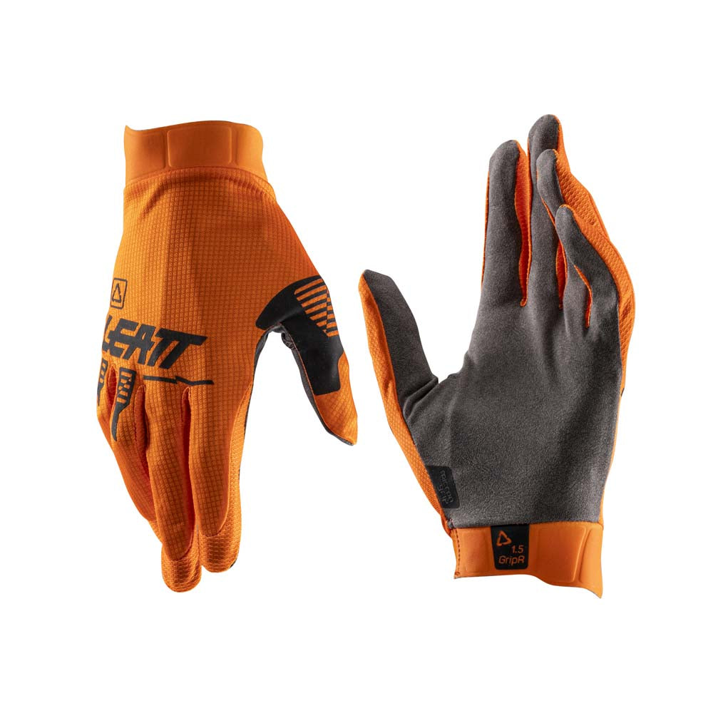 Leatt Moto 1.5 GripR Textile Gloves Orange