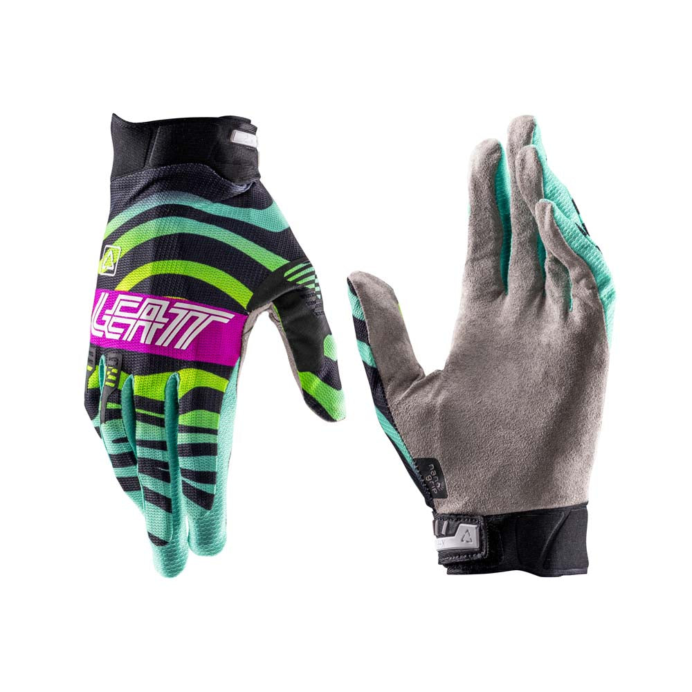 Leatt Moto 2.5 X-Flow Textile Gloves Tiger Pink