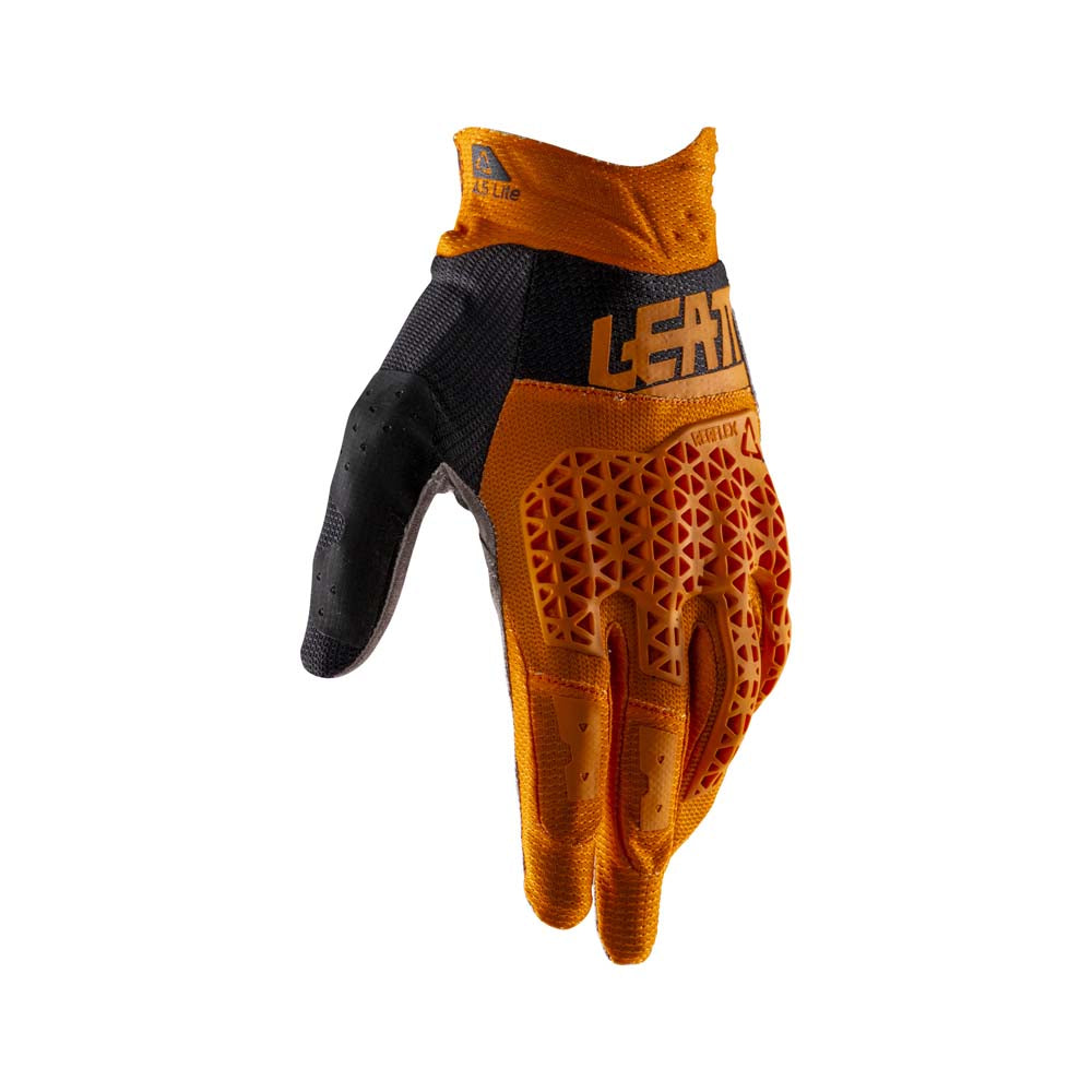 Leatt Moto 4.5 Lite Textile Gloves Orange - FREE UK Shipping, FREE 365 Day Returns | Moto Central