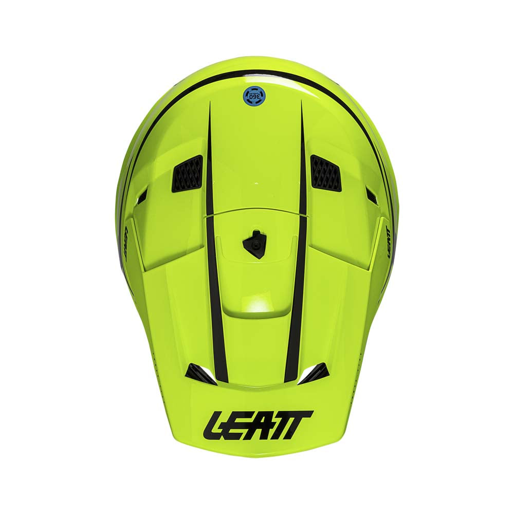 Leatt Moto 3.5 Junior Helmet Kit Neon Yellow