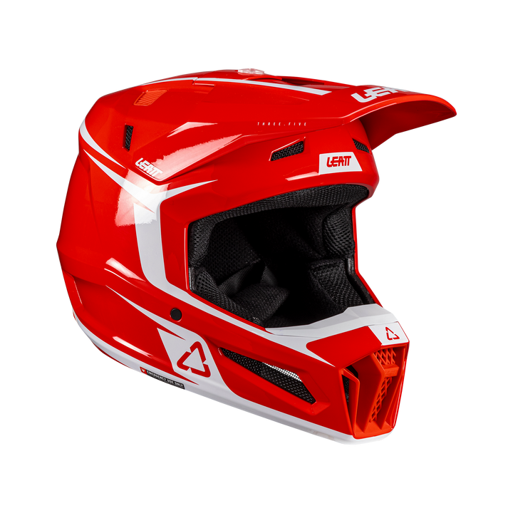 Leatt Moto 3.5 Helmet Kit Red