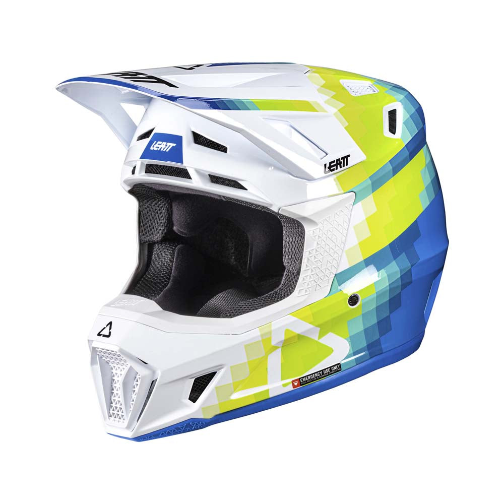 Leatt Moto 7.5 Helmet Kit Pixel Blue