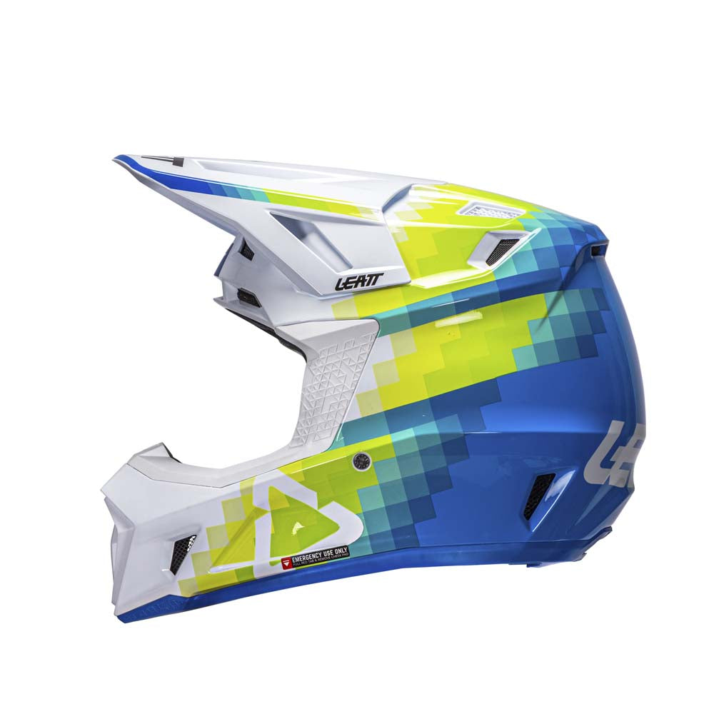Leatt Moto 7.5 Helmet Kit Pixel Blue