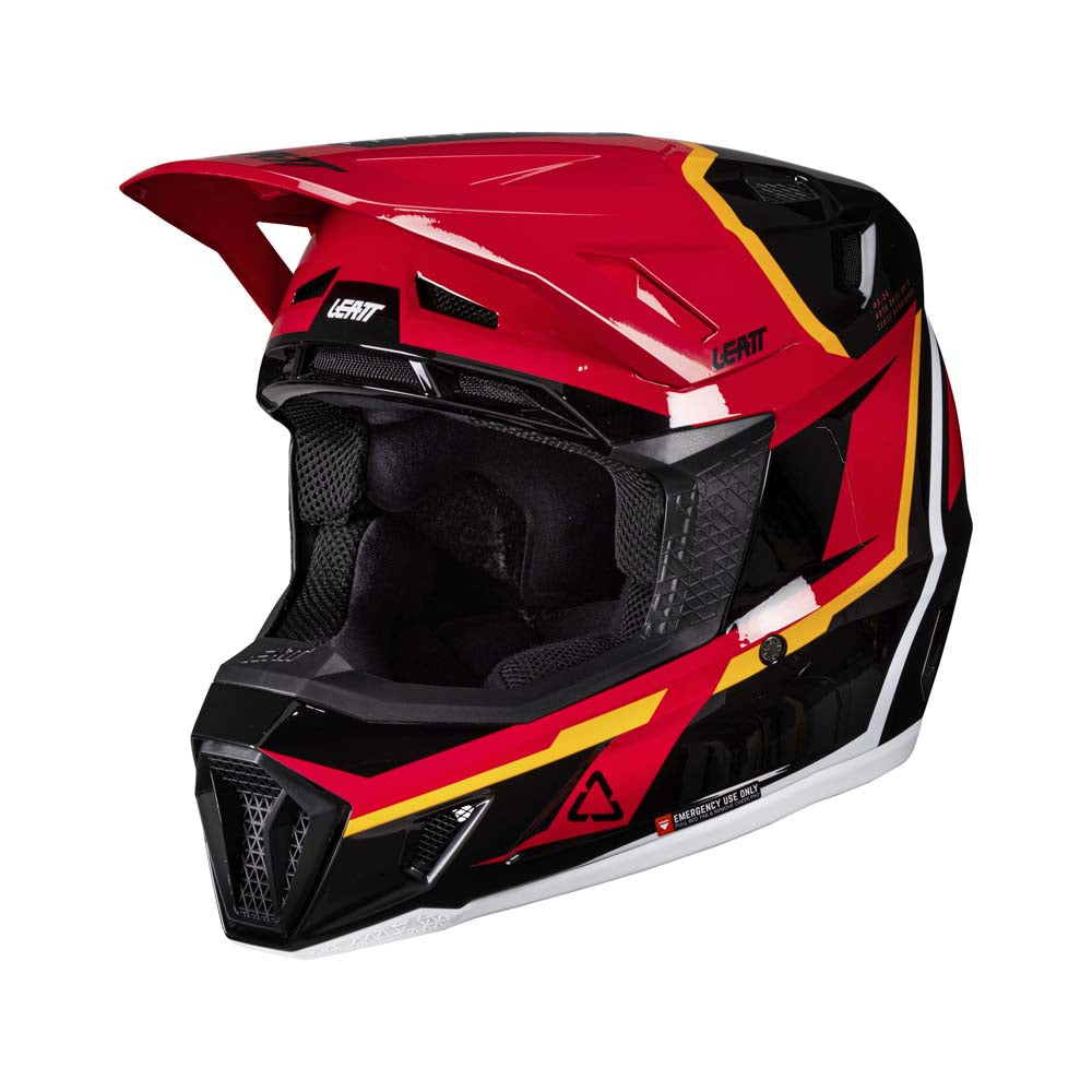 Leatt Moto 7.5 Helmet Kit Red