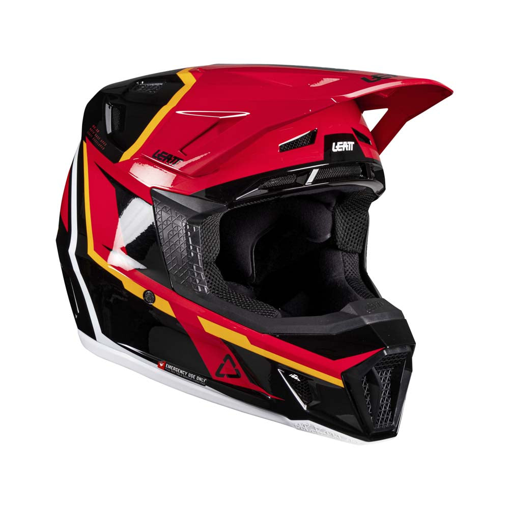 Leatt Moto 7.5 Helmet Kit Red