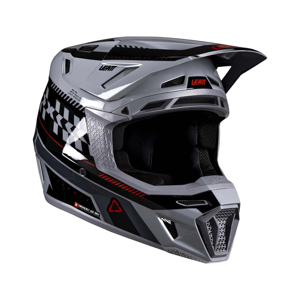 Leatt Moto 8.5 Helmet Kit Grey